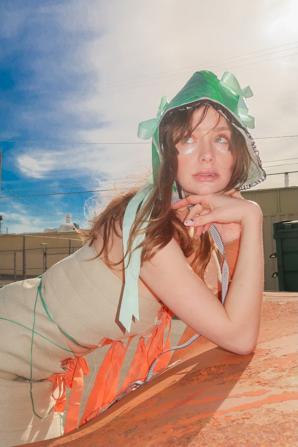 Rooftop portrait